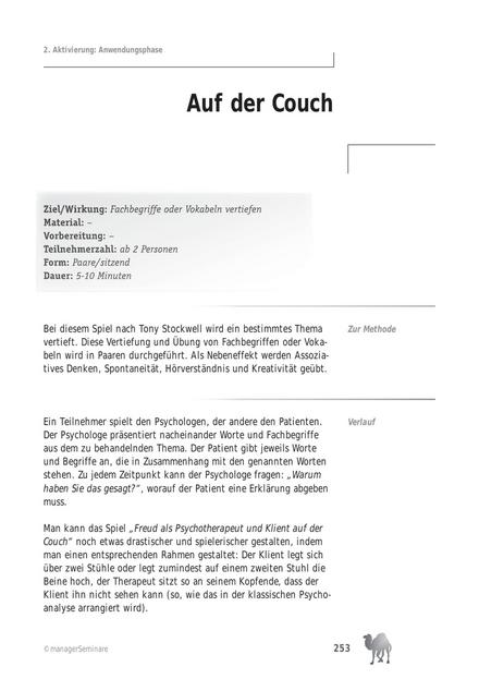 zum Tool: Trainingsspiel: Auf der Couch