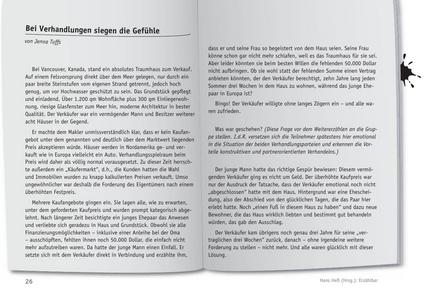 zum Tool: Geschichte fürs Training: Bei Verhandlungen siegen die Gefühle