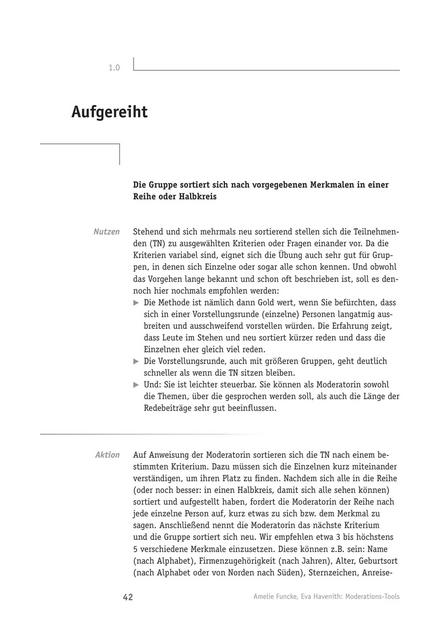 zum Tool: Moderations-Tool: Aufgereiht