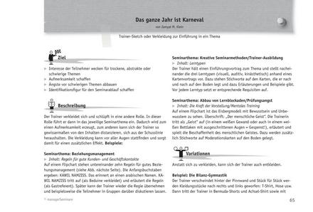 zum Tool: Trainingsspiel: Das ganze Jahr ist Karneval