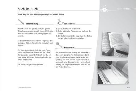 zum Tool: Trainingsspiel: Such im Buch