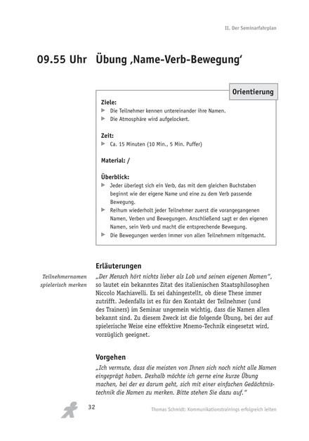 zum Tool: Trainingsspiel: Name-Verb-Bewegung