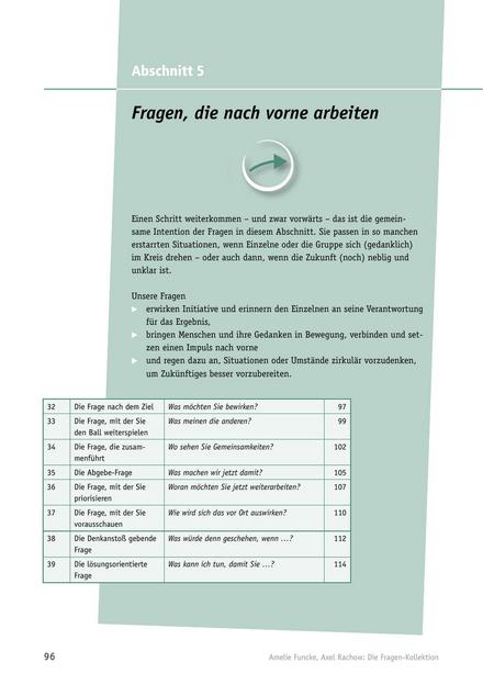 zum Tool: Trainings-Fragen: 8 Fragen, die nach vorne arbeiten