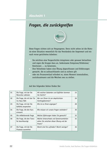 zum Tool: Trainings-Fragen: 7 Fragen, die zurückgreifen