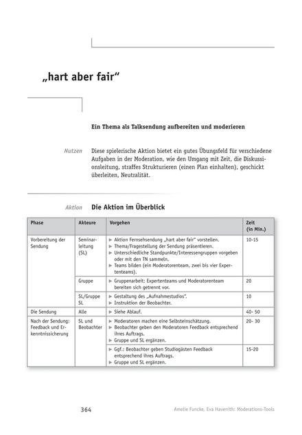 zum Tool: Moderations-Tool: 'hart aber fair'