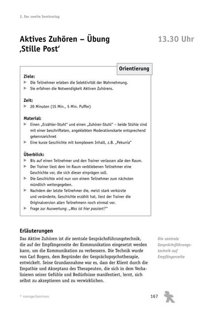 zum Tool: Kommunikations-Übung: Stille Post - Aktives Zuhören