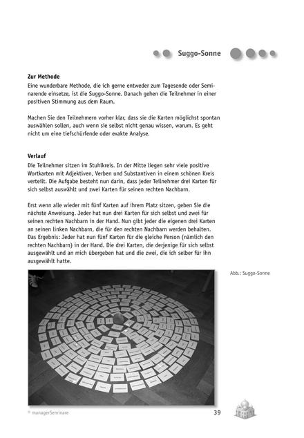 zum Tool: Suggestopädie-Methode: Suggo-Sonne