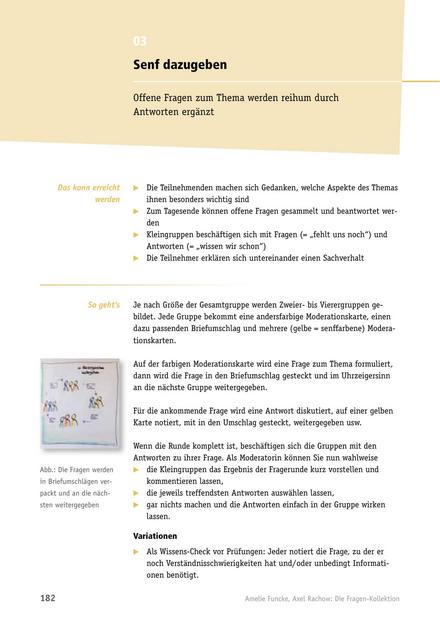 zum Tool: Trainings-Frage: Senf dazugeben