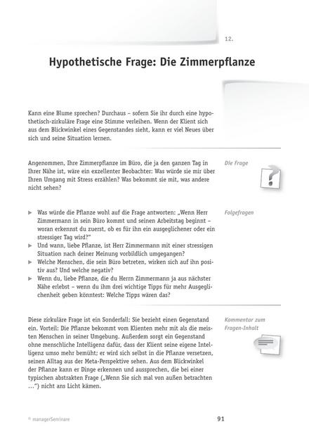 zum Tool: Coaching-Frage: Die Zimmerpflanze