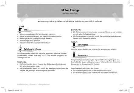 Tool  Trainingsspiel: Fit for Change