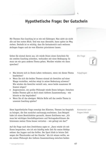 zum Tool: Coaching-Frage: Der Gutschein