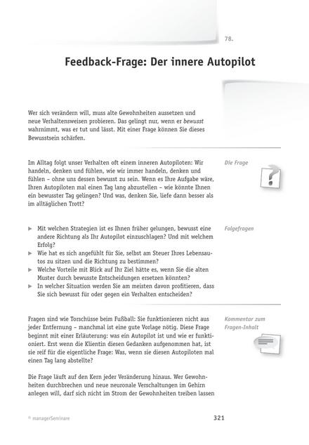 zum Tool: Coaching-Frage: Der innere Autopilot
