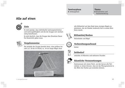 zum Tool: Trainingsspiel: Alle auf einen