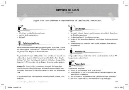 Tool  Trainingsspiel: Turmbau zu Babel