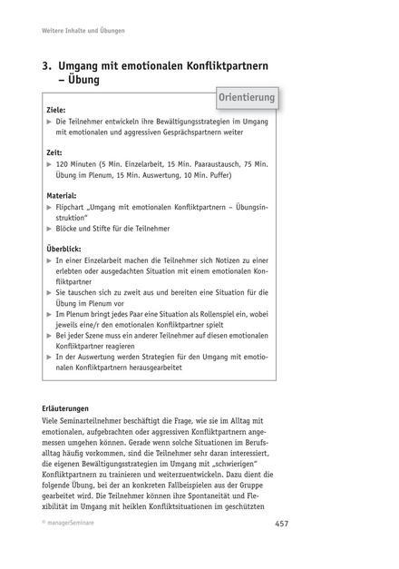 zum Tool: Übung: Umgang mit emotionalen Konfliktpartnern