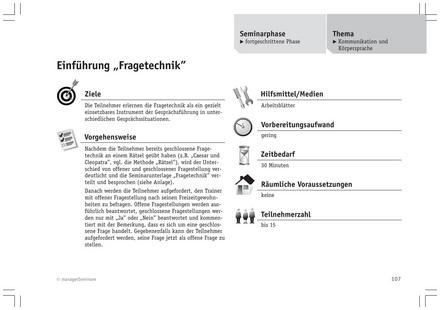 zum Tool: Trainingsübung: Einführung in die Fragetechnik