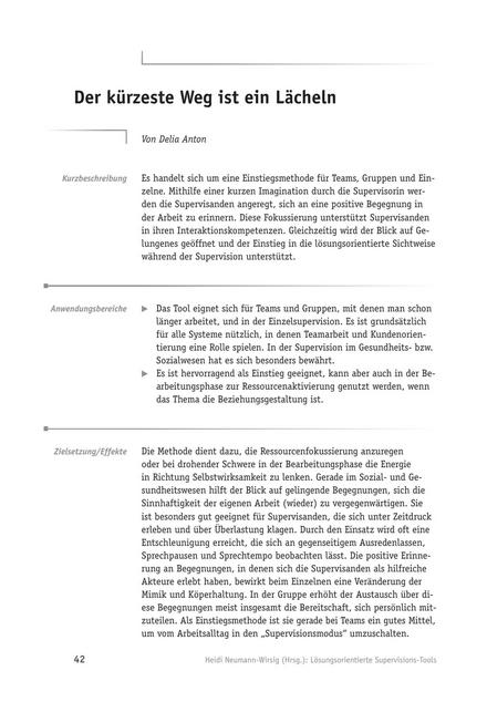 zum Tool: Supervisions-Tool: Der kürzeste Weg