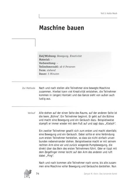 zum Tool: Trainingsspiel: Maschine bauen