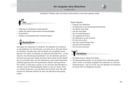 zum Tool: Trainingsspiel: Ein Computer ohne Bildschirm