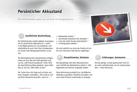 Reflexions-Methode: Persönlicher Akkustand