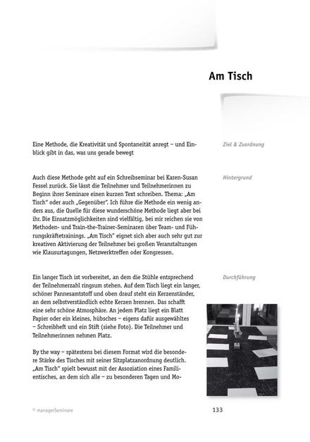 zum Tool: Trainingsmethode: Am Tisch