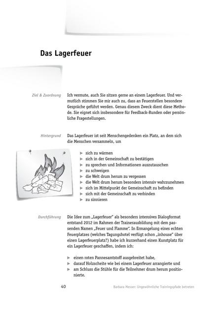 zum Tool: Feedbackmethode: Das Lagerfeuer