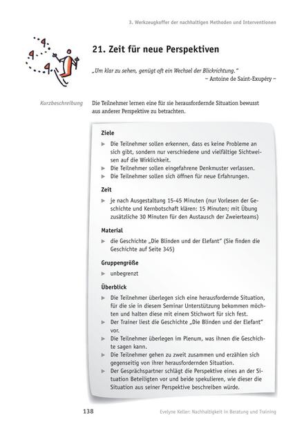 zum Tool: Nachhaltige Trainingsmethode: Zeit für neue Perspektiven