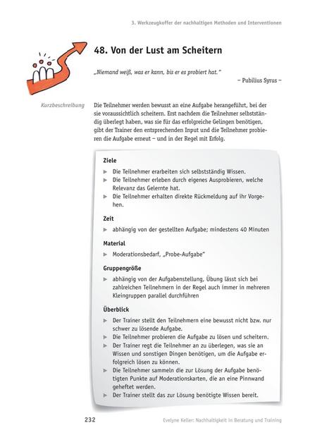 zum Tool: Nachhaltigkeits-Methode: Von der Lust am Scheitern