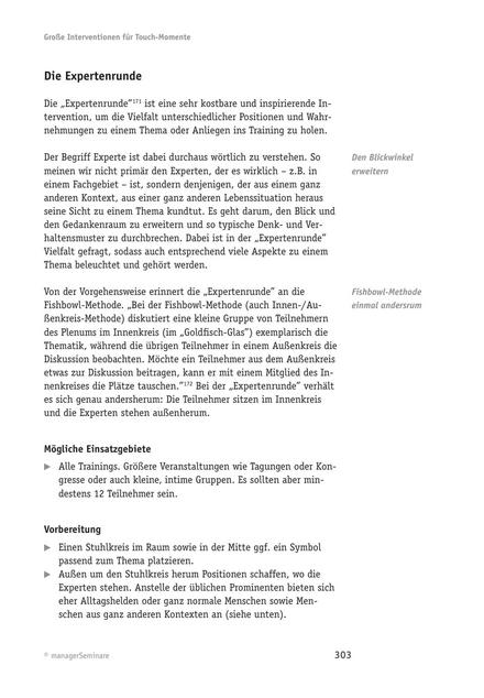 zum Tool: Emotionale Trainingmethode: Expertenrunde