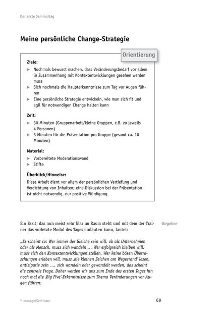 Change-Tool: Erläuterung der Green Screen Loops
