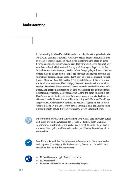 Tool  Moderations-Tool: Brainstorming