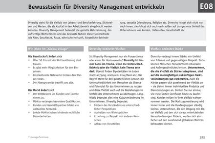 Tool  Führungswissen kompakt: Bewusstsein für Diversity Management entwickeln