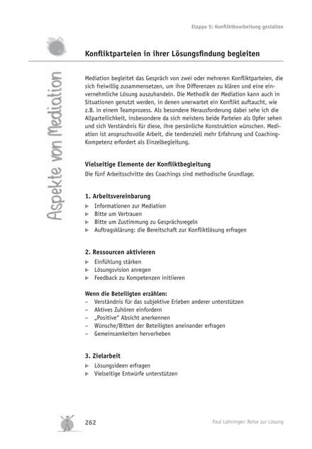 zum Fachbeitrag: Aspekte von Mediation: Anwendungsgebiete und Praxisbeispiele