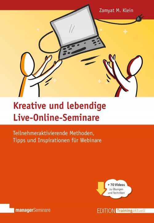 Buch Vorschau: Kreative und lebendige Live-Online-Seminare 