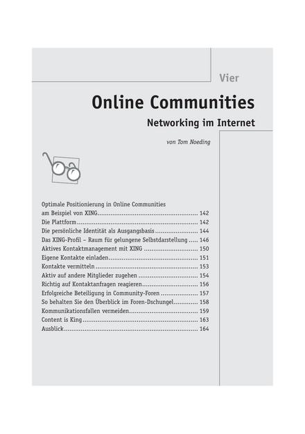 Tool  Trainermarketing: Online-Communites fürs Networking