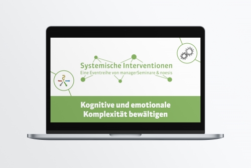 Selbstlernbausteine für Führungskräfte: Systemische Interventionen: Kognitive und emotionale Komplexität bewältigen