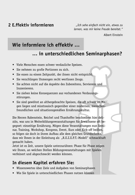 zum Fachbeitrag: Trainingsspiele: Einsatz von Spielen in den Seminarphasen