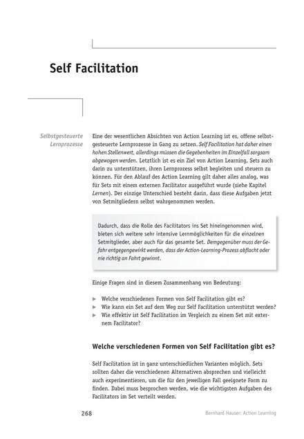 zum Fachbeitrag: Self Facilitation im Action Learning