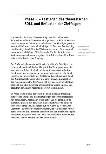 Neue Hamburger Schule: Teamcoaching - Phase 2