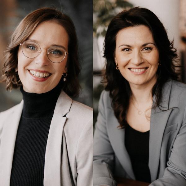 Katharina Daviaud und Irma Schlothauer